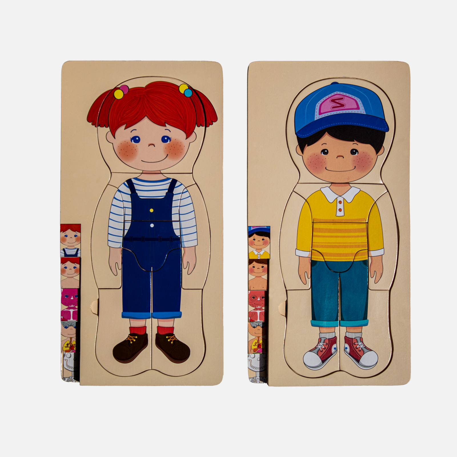 Promo de Rompecabezas del cuerpo humano 5 en 1 del niño y la niña