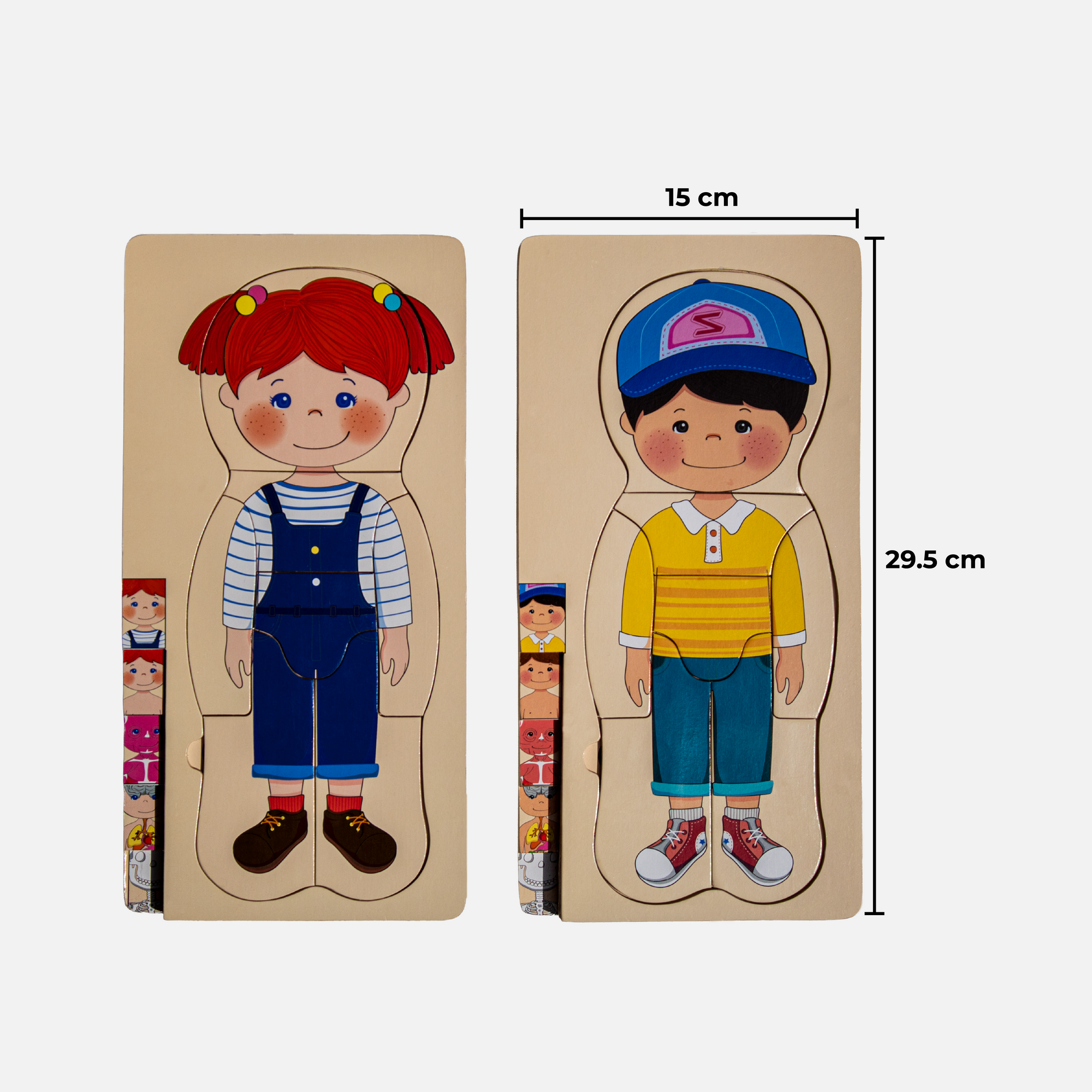 Promo de Rompecabezas del cuerpo humano 5 en 1 del niño y la niña