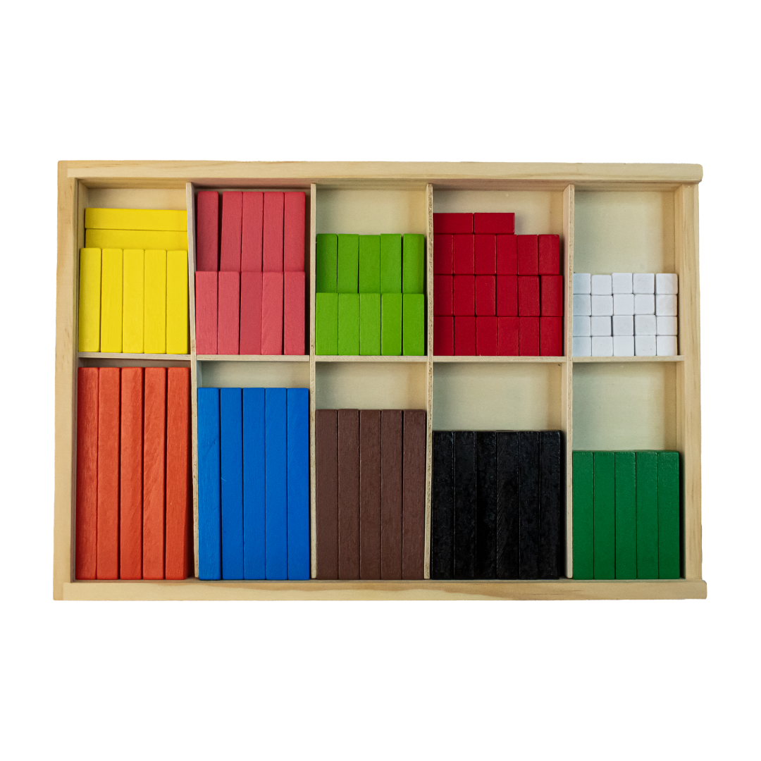 set de 136 regletas geometricas