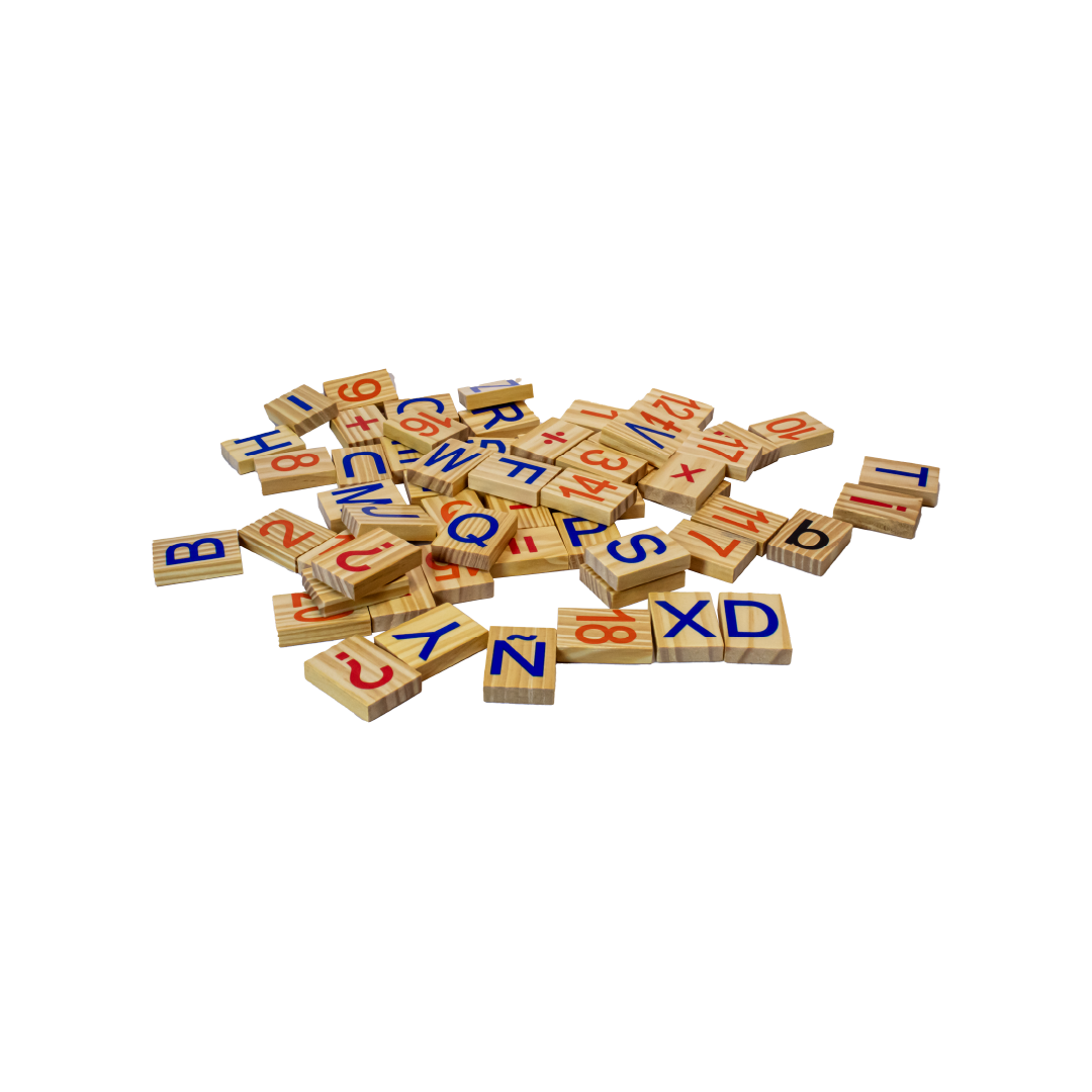 Pizarra educativa 4 en 1